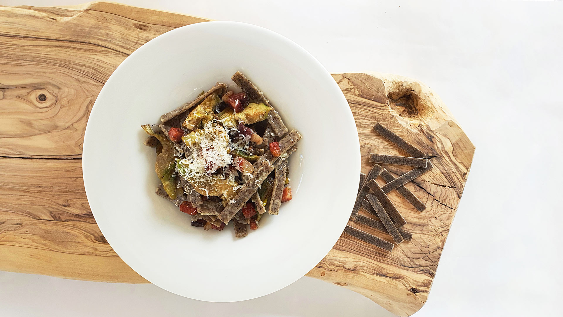 pizzoccheri carciofi guanciale Elisa Valtolina - Mystery Contest - Ricette Pizzoccheri